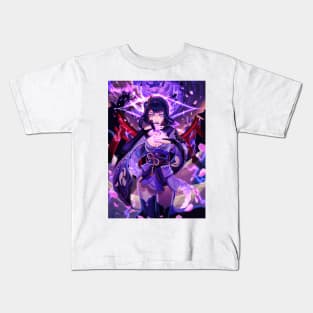 Raiden Shogun Ei - Genshin Impact Kids T-Shirt